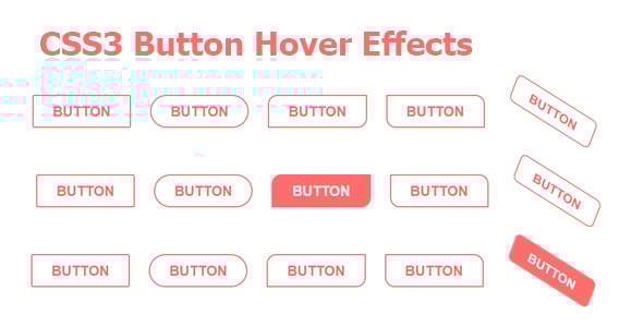 CSS3 Button Hover Effects - CodeCanyon Item for Sale