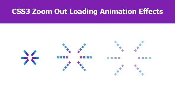 CSS3 Zoom Out Loading Animation Effects - CodeCanyon Item for Sale