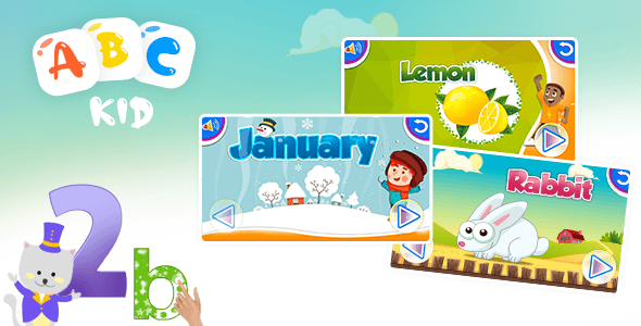 Child Learning ABC App - Android App - CodeCanyon Item for Sale