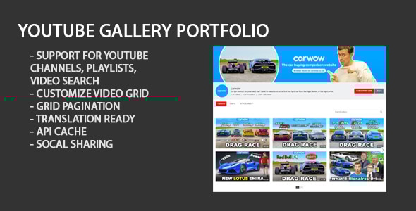 Vimeo Gallery Portfolio - CodeCanyon Item for Sale
