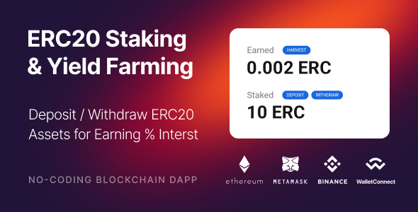 FarmFactory - assets staking & yield farming on Ethereum, Binance Smart Chain and Polygon - CodeCanyon Item for Sale
