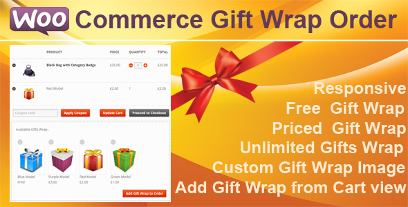 WooCommerce Gift Wrap Order - CodeCanyon Item for Sale