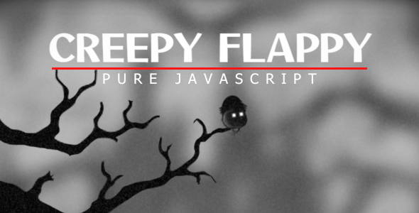 Creepy Flappy - Pure JavaScript - CodeCanyon Item for Sale