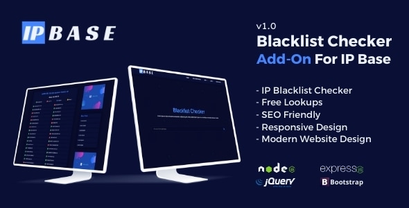 Blacklist Checker Addon for IP Base - CodeCanyon Item for Sale