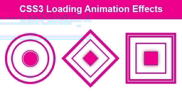 CSS3 Loading Animation Effects - CodeCanyon Item for Sale