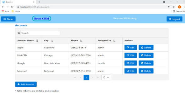BrizkCRM - Customer Relationship Management Web Application Based on Angular and ASP.NET Core 5 - CodeCanyon Item for Sale