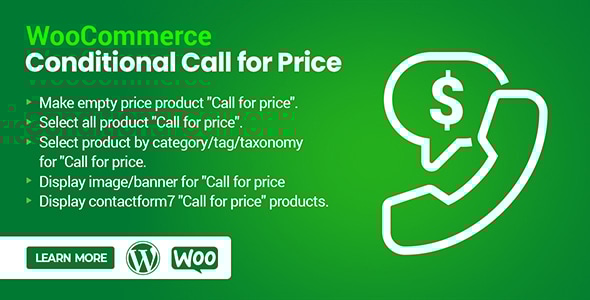 WooCommerce Call for Price – Conditional Price Hiding & Call to Order - CodeCanyon Item for Sale