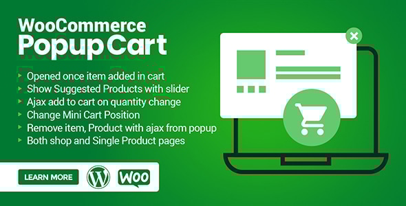 WooCommerce Popup Cart – Ajax Cart with Quick View & Add-to-Cart Modal - CodeCanyon Item for Sale