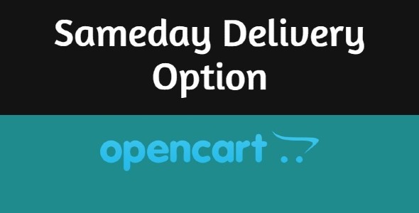Sameday Delivery with Time Slots - CodeCanyon Item for Sale