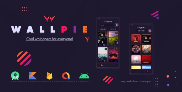 Wallpie - Wallpaper Application (Kotlin) - CodeCanyon Item for Sale