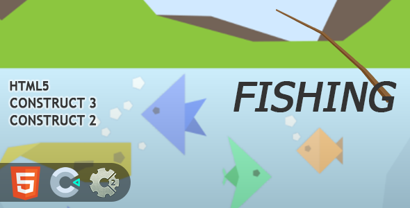 Fishing Game HTML5 Construct 2/3 - CodeCanyon Item for Sale