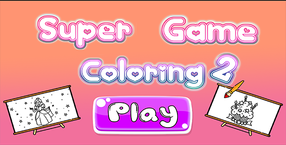 Super Game Coloring 2 - CodeCanyon Item for Sale