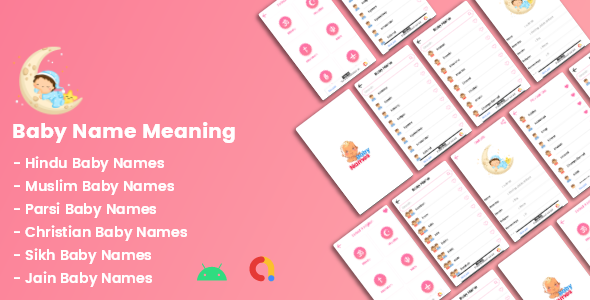 Baby Name With Meanings - CodeCanyon Item for Sale