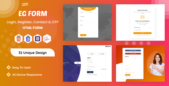 EG Form - Pro HTML5 Form - CodeCanyon Item for Sale
