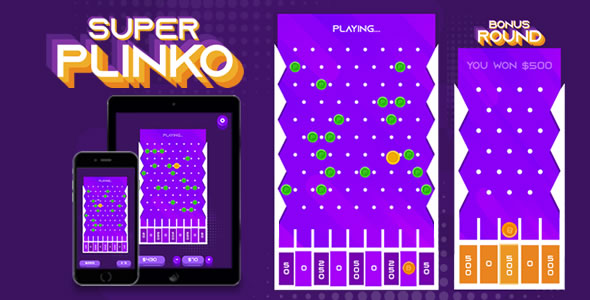 Super Plinko - HTML5 Game - CodeCanyon Item for Sale