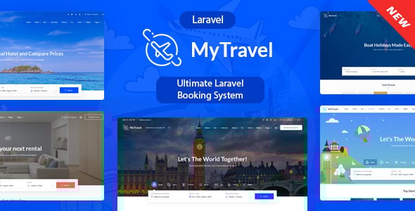 MyTravel - Ultimate Laravel Booking System - CodeCanyon Item for Sale