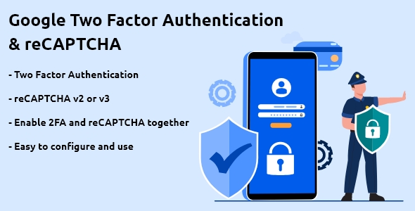 Google Two Factor Authentication & reCAPTCHA for WordPress - CodeCanyon Item for Sale
