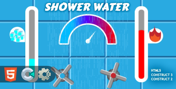 Shower Water HTML5 Construct 2/3 - CodeCanyon Item for Sale