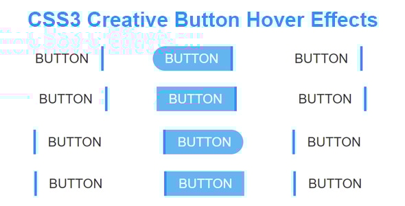 CSS3 Creative Button Hover Effects - CodeCanyon Item for Sale