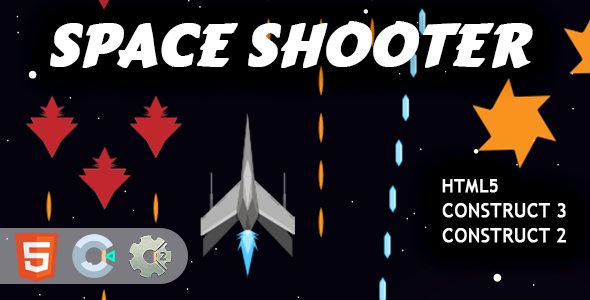 Mini Space Shooter HTML5 Construct 2/3 Game - CodeCanyon Item for Sale