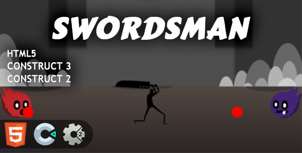 Swordsman HTML5 Construct 2/3 Game - CodeCanyon Item for Sale