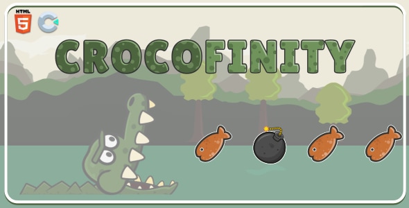 Crocofinity - HTML5 Casual game - CodeCanyon Item for Sale