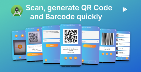 QRScan - Scan, generate QR Code and Barcode quickly - CodeCanyon Item for Sale