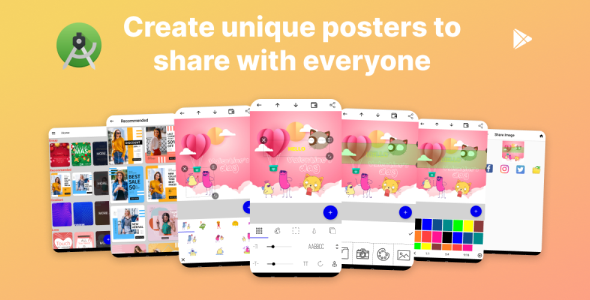 PosterNew - Poster maker app - CodeCanyon Item for Sale