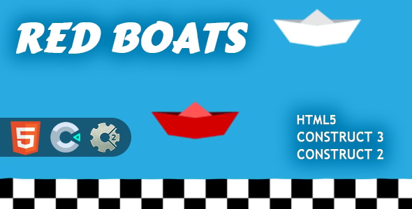 Red Boats HTML5 Construct 2/3 Game - CodeCanyon Item for Sale