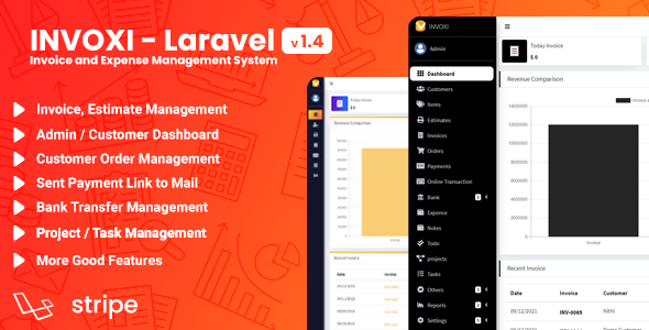 INVOXI - Laravel Invoice and Expense Management System - CodeCanyon Item for Sale