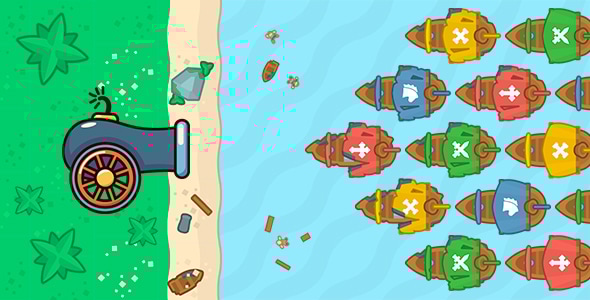 Port defender-2:Infinity flow - HTML5 PC&Mobile Game (Construct 2-3) - CodeCanyon Item for Sale