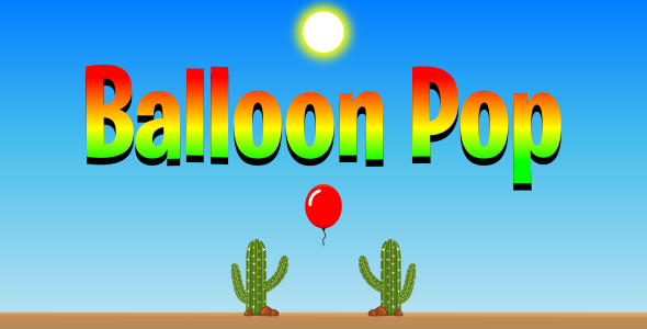 Balloon Pop - CodeCanyon Item for Sale