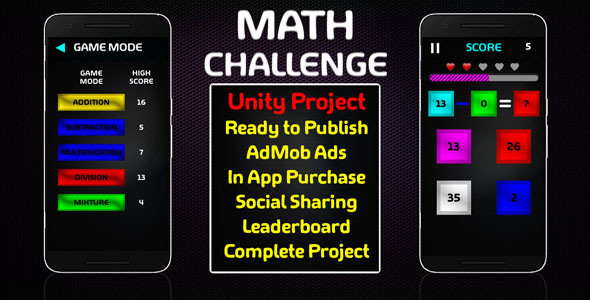 Math Challenge - CodeCanyon Item for Sale