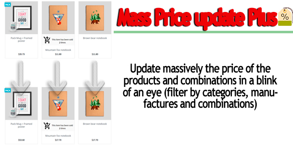 Prestashop MassPriceupdate-Plus Module - CodeCanyon Item for Sale