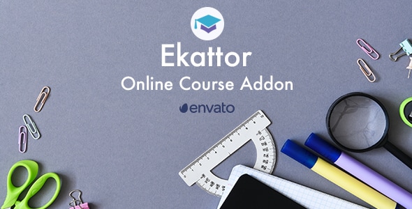 Ekattor Online Course Addon - CodeCanyon Item for Sale