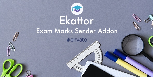 Ekattor Exam Marks Sender Addon - CodeCanyon Item for Sale