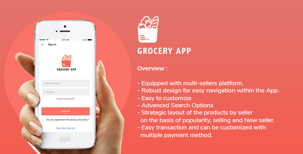 Grocery | Food | Pharmacy | Store Delivery | Marketplace | Multivendor | Driver| e-Commerce App - CodeCanyon Item for Sale