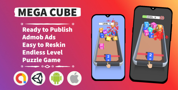 Mega Cube (Unity+Admob+Android+iOS) - CodeCanyon Item for Sale
