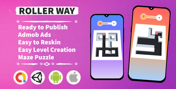 Roller Way (Unity+Admob+Android+IOS) - CodeCanyon Item for Sale
