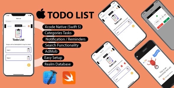 ToDo List IOS - App - CodeCanyon Item for Sale