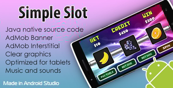 Simple Slot with AdMob - CodeCanyon Item for Sale