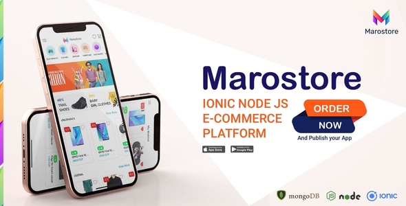 ionic node js eCommerce platform full application - android - ios - dashboard - backend - CodeCanyon Item for Sale