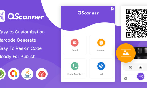 QScanner - Multipurpose QR Barcode Scanner & Generator | Admob ...