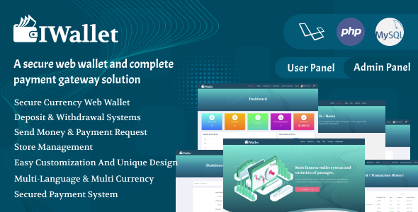 Iwallet - A Complete Payment Gateway Solution Script - CodeCanyon Item for Sale