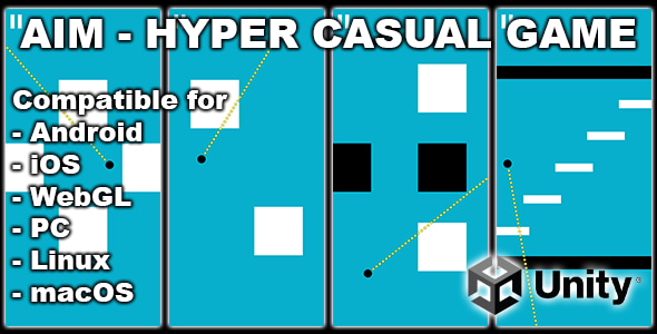 Aim - Hyper Casual Game (Unity + AdMob) - CodeCanyon Item for Sale