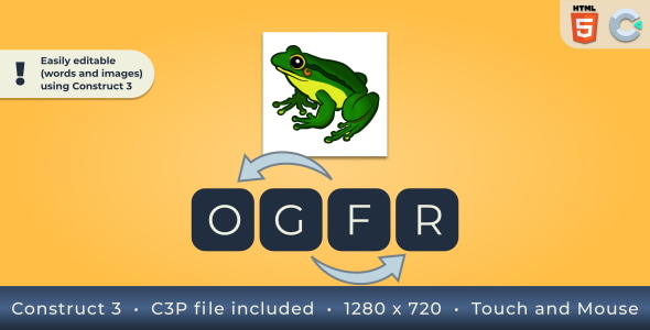 Word Sort - HTML5 Educational game - CodeCanyon Item for Sale