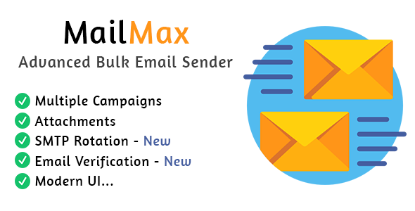 MailMax : Advanced Bulk Email Sender - CodeCanyon Item for Sale