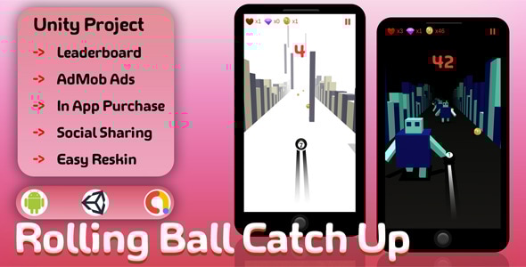 Rolling Ball Catch Up - CodeCanyon Item for Sale