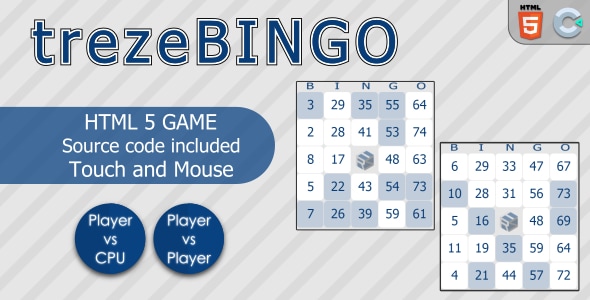 trezeBINGO - HTML5 Gambling Game - CodeCanyon Item for Sale