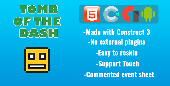 Tomb of the Dash - Template for Construct 3 - CodeCanyon Item for Sale